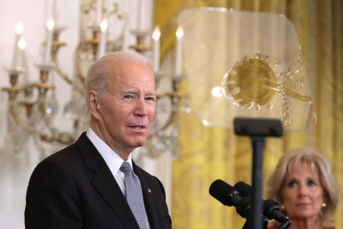 Washington,,Dc,-,March,24,,2023:,Joe,Biden,Is,Seen.
