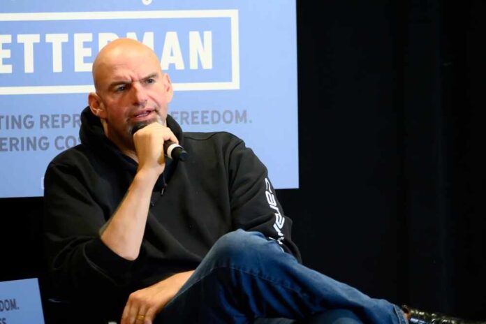 Democratic,Nominee,For,The,Vacant,U.s.,Senate,John,Fetterman,Takes