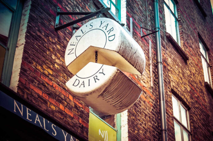 London,,England,-,October,19,,2014:,Neal's,Yard,Dairy,In