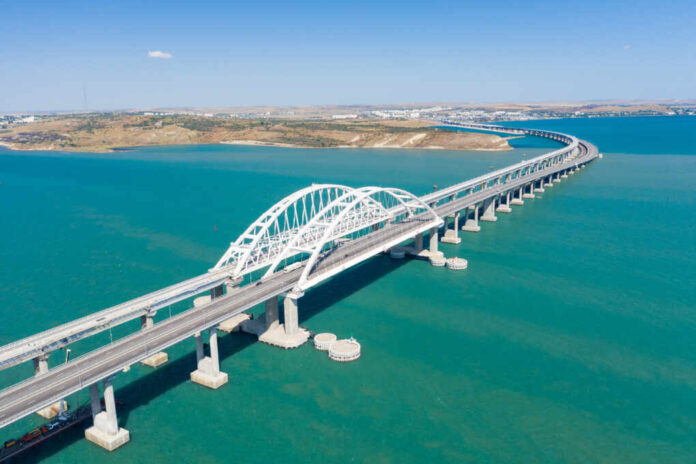 Crimea,/,Russia,-,July,5,2019:,Crimea,Bridge.