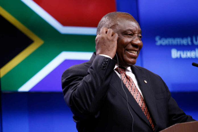 Brussels,,Belgium.,15th,November,2018.,South,African,President,Cyril,Ramaphosa