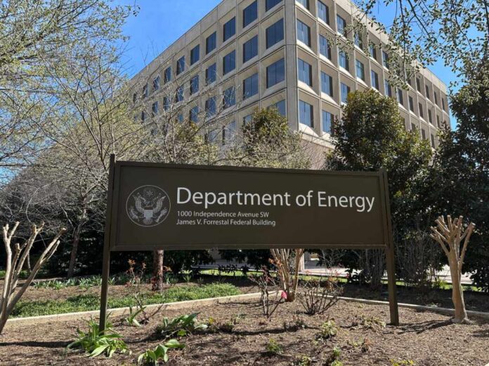 Washington,-,March,23,,2025:,Department,Of,Energy,Sign,At