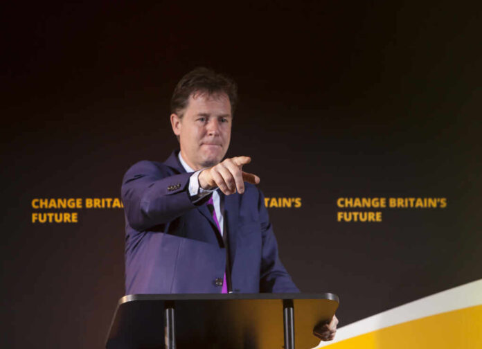 London,,United,Kingdom,-,June,6,,2017:,Nick,Clegg,,Senior