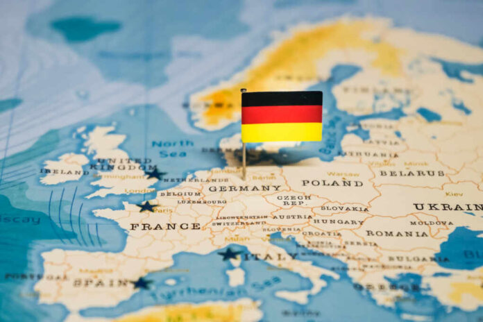 The,Flag,Of,Germany,In,The,World,Map