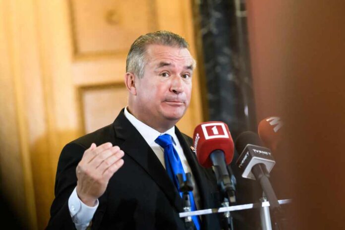 Riga,,Latvia.,17th,July,2024.,Us,Congress,Delegation,,During,An