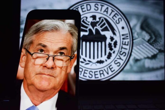 On,The,Smartphone,Screen,,Federal,Reserve,(fed),Chair,Jerome,Powell