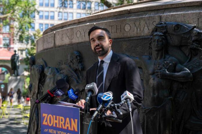 Nyc,Mayoral,Candidate,Zohran,Mamdani,Speaks,At,A,Press,Briefing