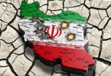 Iran’s Missile Launchers DESTROYED: Half GONE! Map of Iran with military jets and explosions depicted