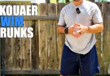 Ekouaer Deep Blue Swim Trunks Review