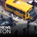 Students taken to hospital after school bus crash in Everett