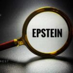 Ted Waitt’s Bombshell Testimony: Maxwell’s Secrets? Magnifying glass focusing on the word 'EPSTEIN' with related text around it