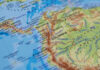 One-Month Ultimatum: Cartels Cornered A detailed map showing Colombia and its geographical features