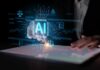 AI Blacklist Spoils July 4 Plans A hand interacting with a digital interface displaying AI technology