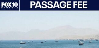 Iran war: Donald Trump announces U.S. will charge 20% fee in Strait of Hormuz | FOX 10 Phoenix