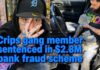 Crips gang member sentenced in $2.8M bank fraud scheme promoted on Instagram