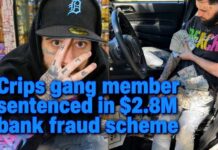 Cash-Stack Post Triggers Federal Takedown Crips gang member sentenced in $2.8M bank fraud scheme promoted on Instagram