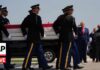 Trump attends a dignified transfer of 4 US troops killed in the Middle East