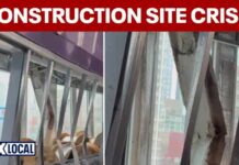 Buildings evacuated as columns buckle at Midtown construction site