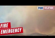 Hawk Fire Rapidly Spreads As Evacuations Are Underway In Reno, Nevada