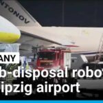 Bomb-disposal robot and drone with explosives discovered at Germany's Leipzig airport • FRANCE 24