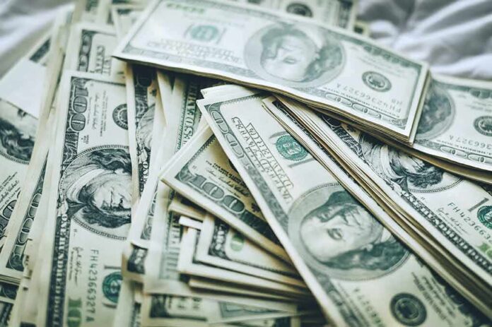 shutterstock_1155217153 Stacks of U.S. hundred-dollar bills