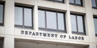 Department of Labor building facade