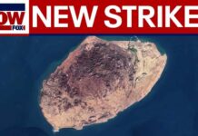 BREAKING: US forces strikes Iranian missile launchers on Larak Island in Strait of Hormuz