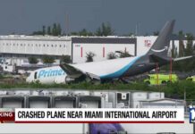 Amazon cargo plane crashes after going off Miami International Airport runway