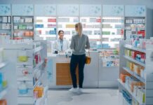 Albany Gags Numbers As Lethal Prescriptions Start Yvonne Li assisting a customer at a pharmacy counter