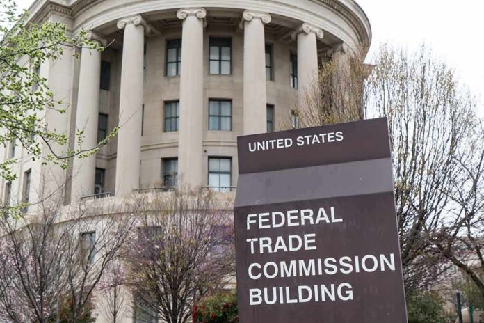 shutterstock_399778786 Federal Trade Commission building with sign in front