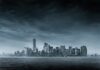 Warmer Winter Outlook Drives Gas Futures Lower city skyline across water under overcast sky