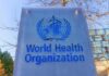 World Health Organization sign outdoors